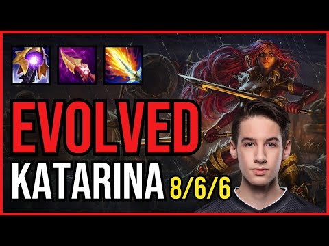 EVOLVED - KATARINA vs VIEGO Jungle - NA Master - Patch 11.6 QUADRAKILL