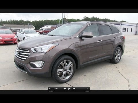 2013 Hyundai Santa Fe LWB Limited V6 Start Up, Exhaust, and In Depth Review