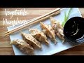 Vegetable Dumpling Recipe | Homemade Vegetable Potstickers