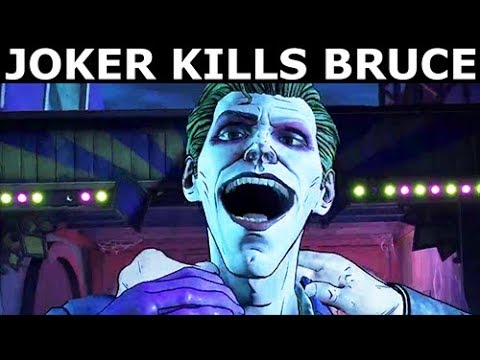 Joker Kills Bruce Wayne - Villain Path - BATMAN Season 2 The Enemy Within Episode 5: Same Stitch