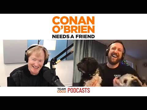 Conan Meets A Golden Ticket Winner's Dogs
