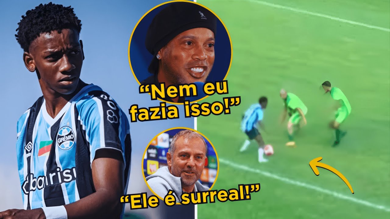 🔥NOVO RONALDINHO! BARCELONA VAI ATRÁS DE GABRIEL MEC, O NOVO BRUXO!