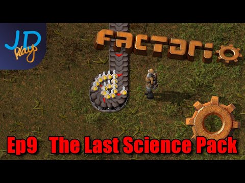 Ep9 The Last Science Pack ⚙️ Factorio Rocket Rush ⚙️ Gameplay, Lets Play