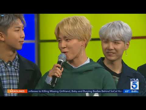 171116 BTS - KTLA morning news