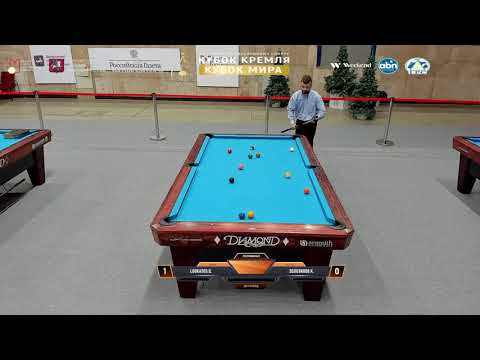 SF D. Loukatos (GRE) vs K. Золотилов (K. Zolotilov) Kremlin Cup 10-ball 2021