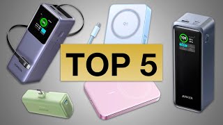 LOS 5 MEJORES POWER BANK DE 2026 | TOP BATERÍAS EXTERNAS