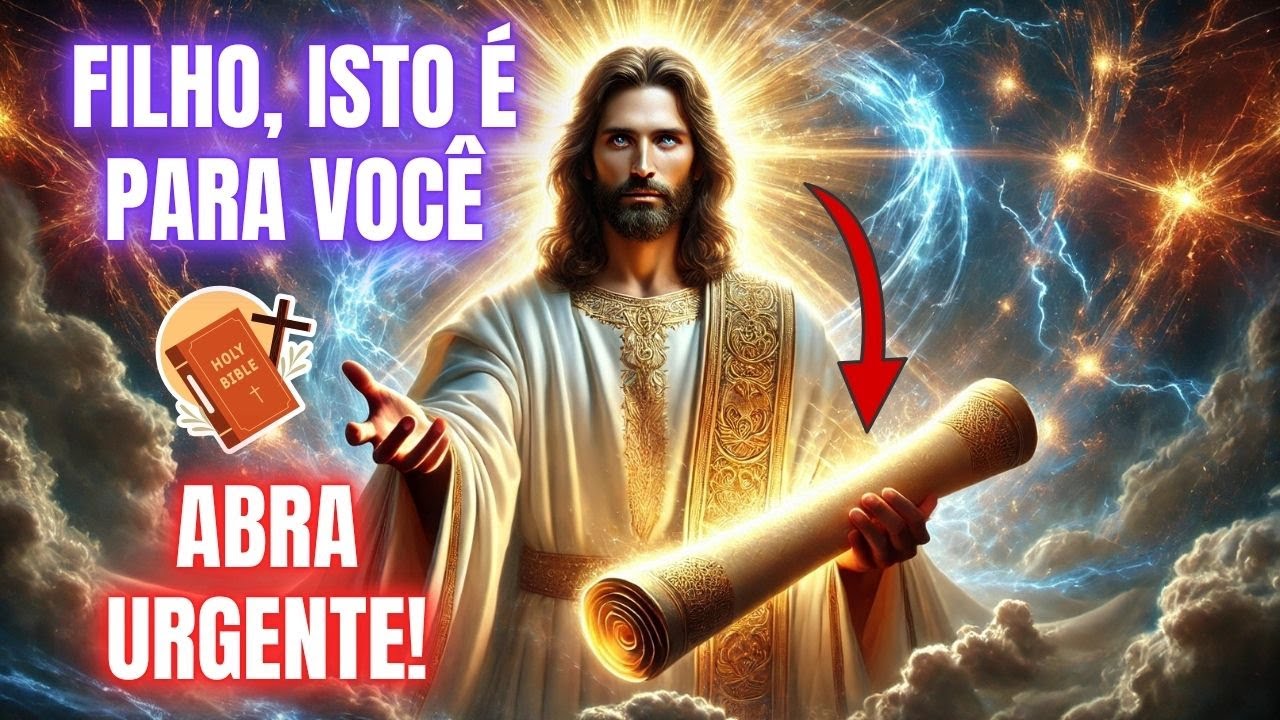 FILHO, DEUS confirma um MILAGRE para você, ABRA COM FÉ!