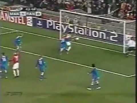 Manchester United 3:0 Rangers. UCL 2003/04