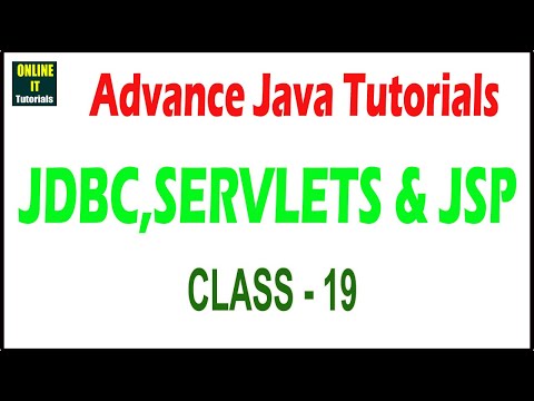 Java Tutorial Advanced Java Class 19 Online It Tutorials