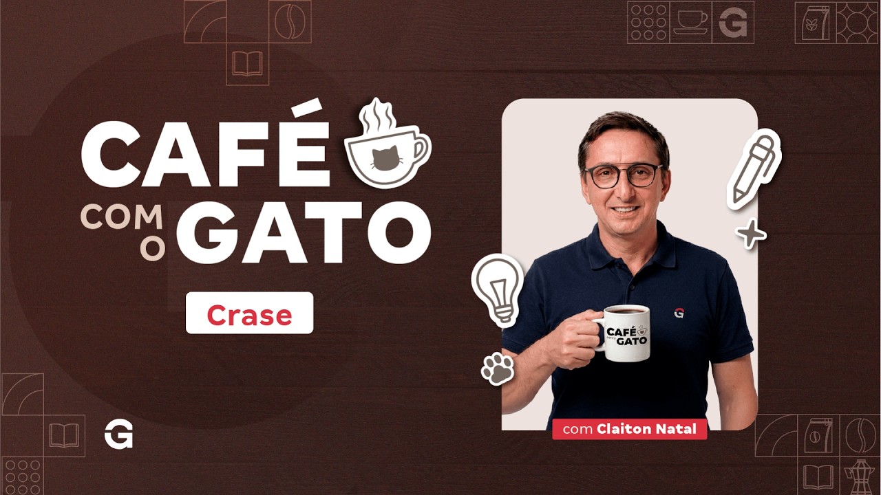 Café com o Gato | Crase