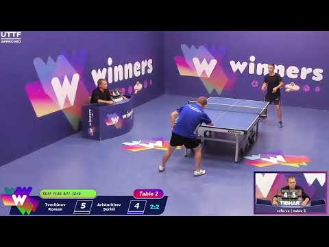Winners League 05.10.21 Tveritinov Roman - Aristarkhov Serhii 18:00