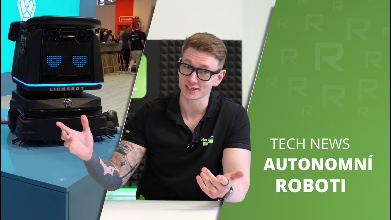 TECH NEWS #1: Autonomní roboti v hotelech, skladech i na letištích – ROBOT WORLD na veletrhu CMS Berlin