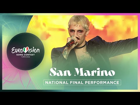 Achille Lauro - Stripper - San Marino 🇸🇲 - National Final Performance - Eurovision 2022