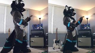 Dance Gavin Dance - Strawberry Swisher Pt. 3 Fursuit Guitar Cover