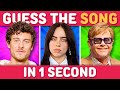 GUESS THE SONG IN 1 SECOND Music Quiz
