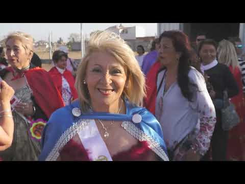 Sáenz compartió con las personas mayores la fiesta de la primavera