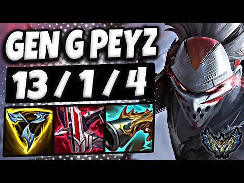 Draven vs Kaisa ADC [ Gen G Peyz ] Patch 13.19 Korea Challenger ✅