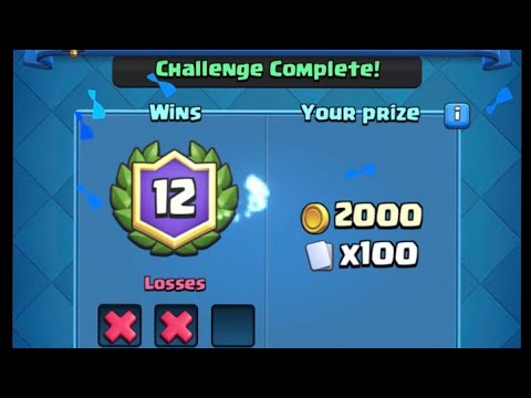 12 WINS CLASSIC CHALLENGE WITH ORIGINAL LOG BAIT - CLASH ROYALE