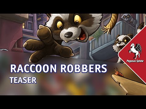 RACCOON ROBBERS, English edition, Teaser