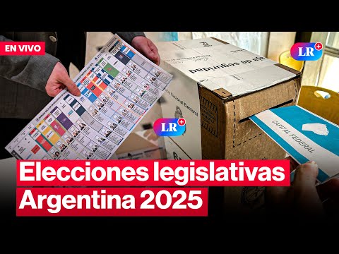 🔴Elecciones Argentina 2025 en vivo: votaciones legislativas y resultados minuto a minuto | #LR