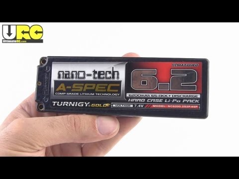 Turnigy Nanotech 6200 mAh A-SPEC 65C car LiPo initial mini-review