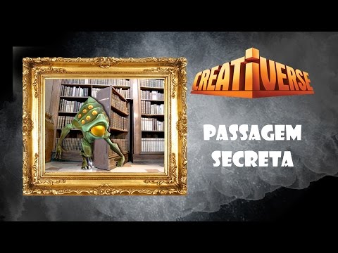 Creativerse - Tutorial for a secret passage (R38: Two new blocks)  (English captions)