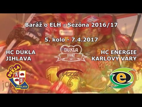 5. baráž (7.4.2017) HC Dukla Jihlava - HC Energie Karlovy Vary