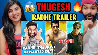 Salman khan's Radhe is The Worst Movie Ever!!🤮 RADHE TRAILER ROAST* | Thugesh Reaction