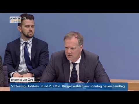 Pressekonferenz der Bundesregierung zur Kritik an der Bundeswehr am 05.05.17