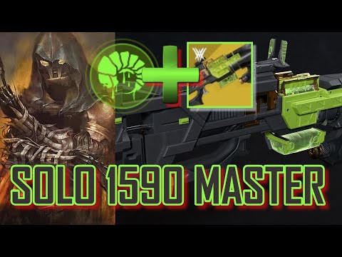 PARASITE Should Not Be SLEPT ON: Solo 1590 Master Nightfall (PLATINUM) Destiny 2 - Hunter