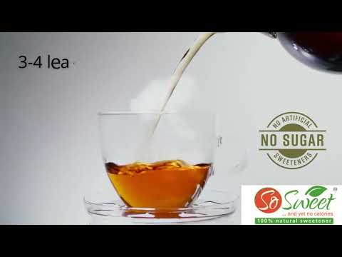 Dark green stevia leaf natural sweetener, packaging type: pa...
