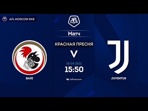 AFL21. Italy. Serie C. Day 2. Bari - Juventus