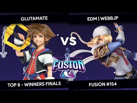 Fusion #154 - Glutamate (Sora) vs WebbJP (Sheik) - Top 8 - Winners Finals