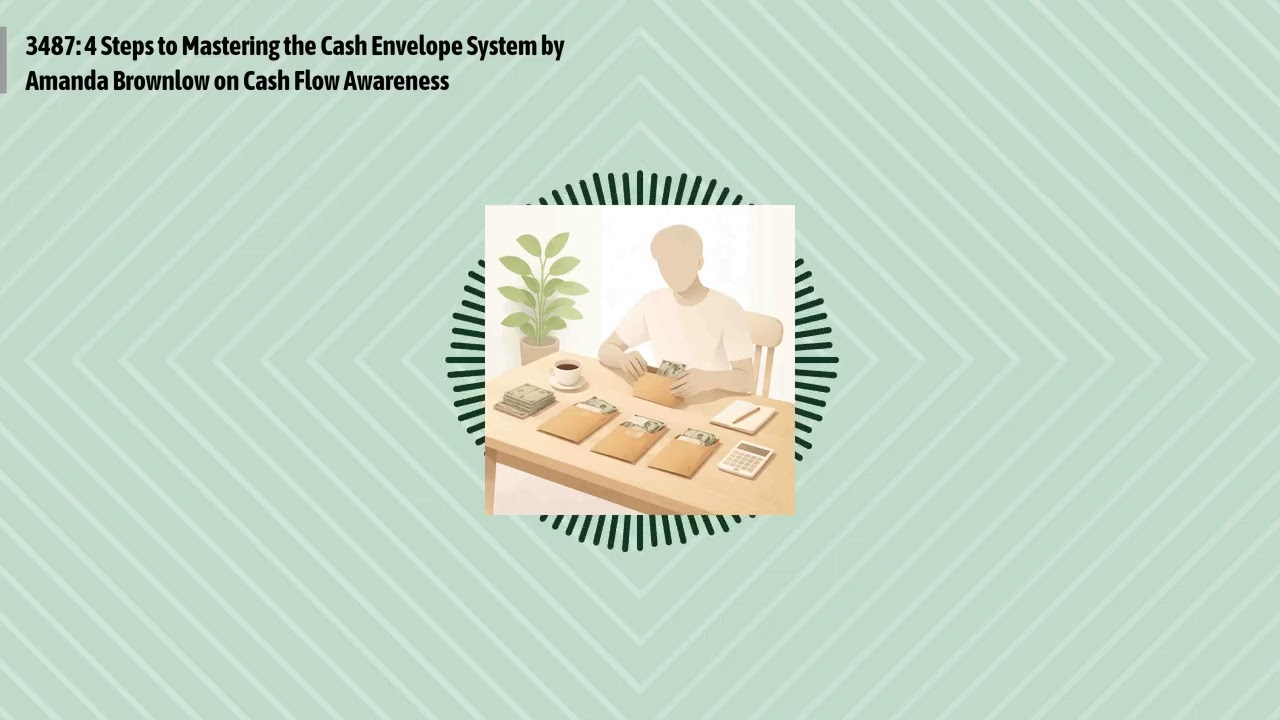 3487: 4 Steps to Mastering the Cash Envelope System by Amanda Brownlow on Cash Flow Awareness |...