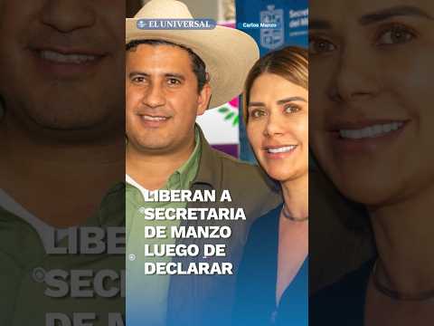 Yesenia Méndez queda en libertad tras declarar por homicidio de Carlos Manzo #shorts