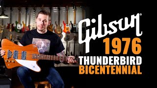 Video thumbnail for 1976 Gibson Bicentennial Thunderbirds | CME Vintage Demos | Mike Larsen by Chicago Music Exchange