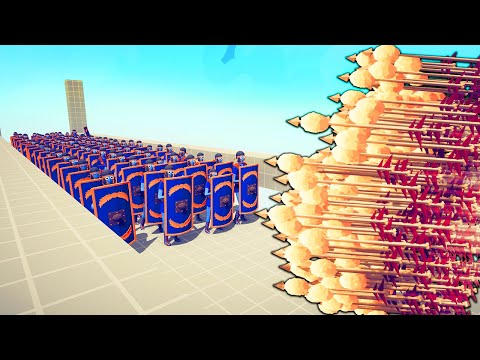 MANY SKELETON ARCHERS vs 100x MELEE UNITS | TABS - Totally Accurate Battle Simulator