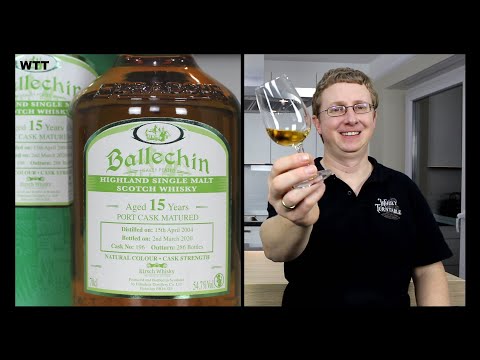 Ballechin - 15 Jahre 2004 - 2020 Port Cask 54,7 % Vol.