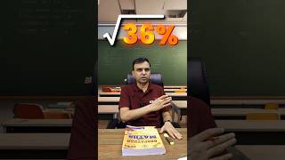 Trick to Find Square Root of Percentage ✌️📍#mathstricks #squareroot #mathsbook #mathsbyrajasir