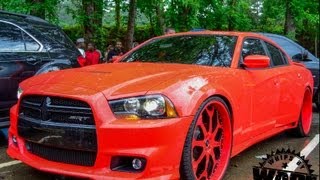 Gucci Mane Widebody Charger SRT8 on 26" Forgiatos www.WhipsByWade.com