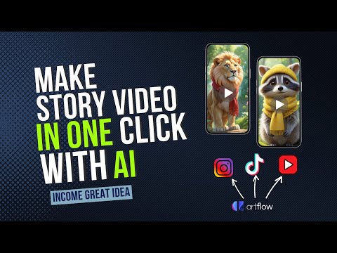 Make AI Videos in Minutes With This AMAZING Tool! Artflow Ai Tutorial