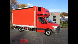 Camion bâché < 3.5t Mercedes-Benz SPRINTER 316 PLANDEKA WINDA 8 PALET WEBASTO TEMPOMAT KLIMATYZACJ à vendre - Image 4 | Autoline CH Camion bâché < 3.5t Mercedes-Benz SPRINTER 316 PLANDEKA WINDA 8 PALET WEBASTO TEMPOMAT KLIMATYZACJ | Image 4 - Autoline