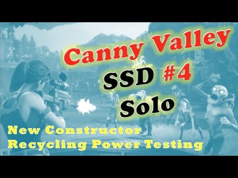 Fortnite StW - Canny Valley SSD 4 Solo Video