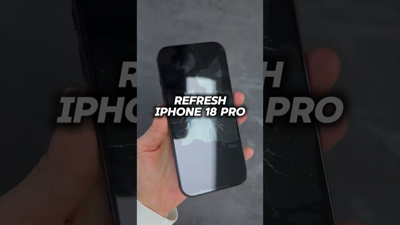 Refresh iPhone 18 Pro
