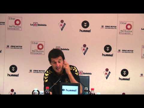 Rueda de prensa de Mikel Arruabarrena
