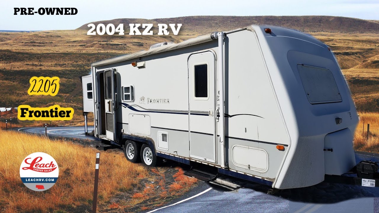 2004 Kz Rv Frontier 2205 For Sale in Lincoln, NE - RV Trader 2004 Kz Frontier Travel Trailer Specs