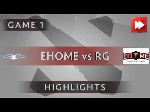 EHOME vs Rampage Gaming [Game 1] Dota 2 Professional League 2016 - Dota Highlights
