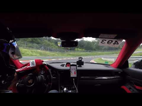991 GT2 RS NURBURGRING BTG 7.12 with traffic and small rain