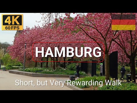 HAMBURG, Germany 🇩🇪 | 2023 | 4K·60p | Dammtor Station to Central Station/Hauptbahnhof Walk