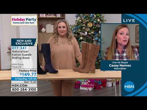 Naturalizer Kailyn Suede Riding Boot